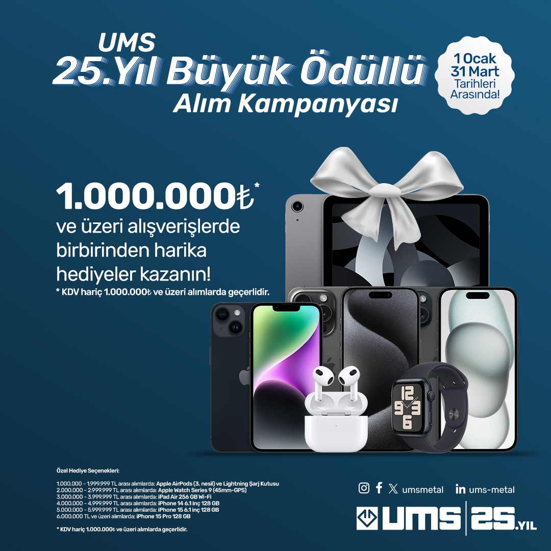 25. Yıl Büyük Ödüllü Alım Kampanyası