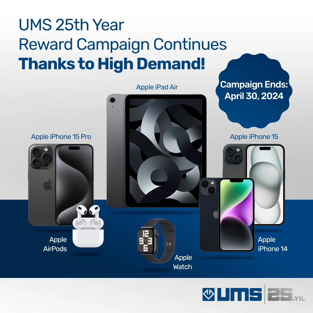 Application Deadline Extended for the UMS 25th Anniversary Grand Prize Purchase Campaign